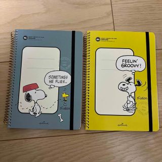 スヌーピー(SNOOPY)のスヌーピー　ノート2冊セット(ノート/メモ帳/ふせん)