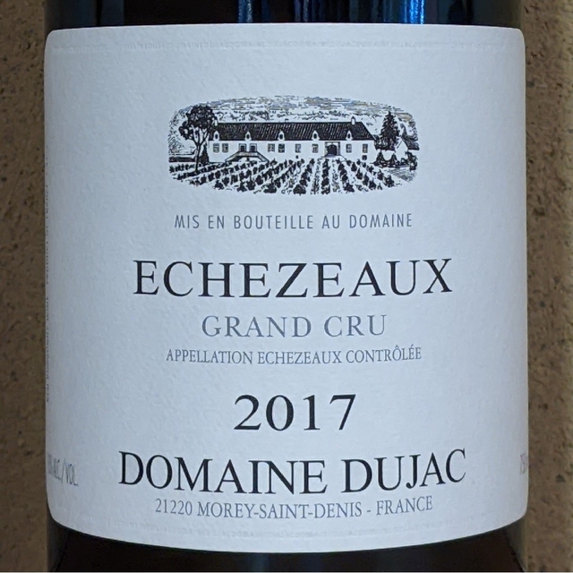 魅力の Dujac エシェゾー 2017年 ワイン
