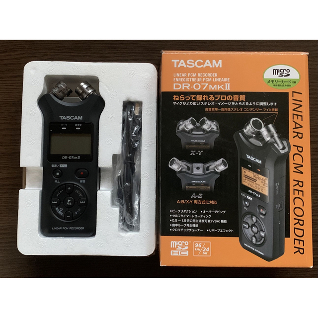 TASCAM DR-07MKII 楽器のレコーディング/PA機器(その他)の商品写真