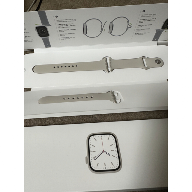 Apple Watch(アップルウォッチ)の新品同様‼️ アップル　Apple Watch Series 7 GPS  41 スマホ/家電/カメラのスマートフォン/携帯電話(その他)の商品写真