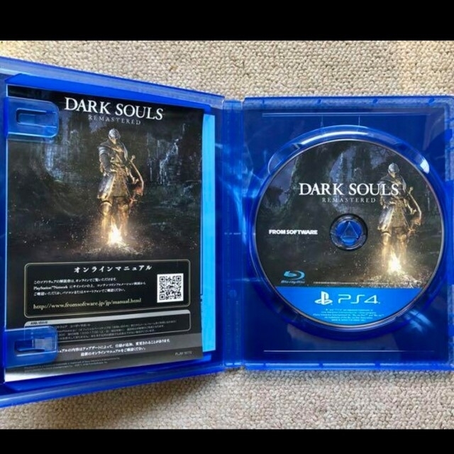 PlayStation4(プレイステーション4)のDARK SOULS REMASTERED（ダークソウル リマスタード） PS4 エンタメ/ホビーのゲームソフト/ゲーム機本体(家庭用ゲームソフト)の商品写真