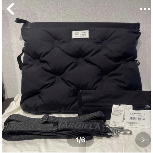 Maison Martin Margiela(マルタンマルジェラ)のgnuみょん様専用メゾンマルジェラ　グラムスラム　黒 メンズのバッグ(ショルダーバッグ)の商品写真