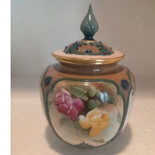 ロイヤルウースター(Royal Worcester)のアンティーク ロイヤルウースター Royal Worcester  ポプリポット(お香/香炉)