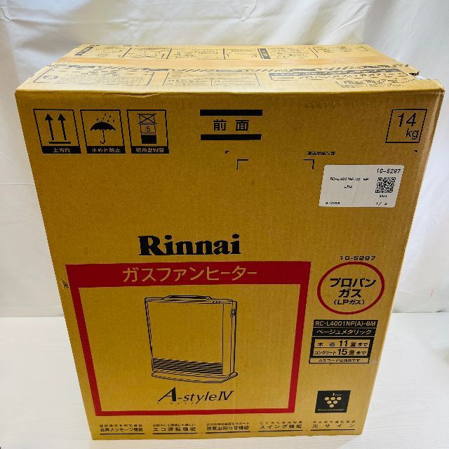 新品未開封　Rinnai RC-L4001NP(A)-BM LP