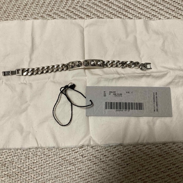 LAD MUSICIAN(ラッドミュージシャン)のlad musician STUDS CHAIN BRACELET ブレスレット メンズのアクセサリー(ブレスレット)の商品写真