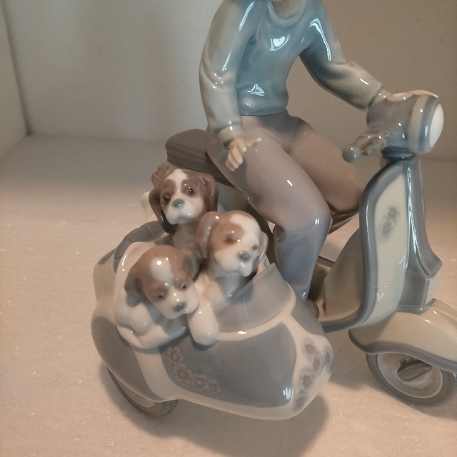 リヤドロ lladro 「大切な同乗者」precious cargo 適切な価格 27040円