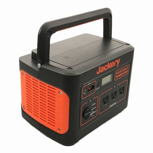 ☆未使用品☆ Jackery ジャクリ ポータブル電源 PTB101 Black+orange Portable Power1000 1002Wh/1000W 66300 自動車/バイクのバイク(工具)の商品写真