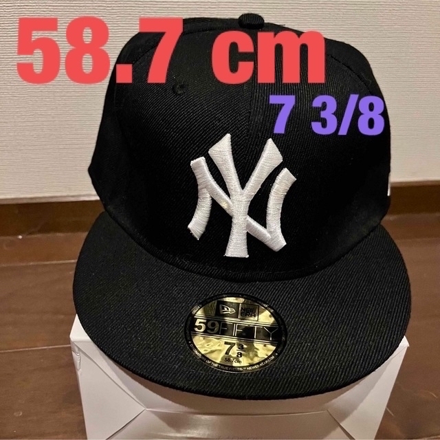 NEW ERA(ニューエラー)のNEW ERA  NY・ヤンキース 7 3/8   59FIFTY メンズの帽子(キャップ)の商品写真