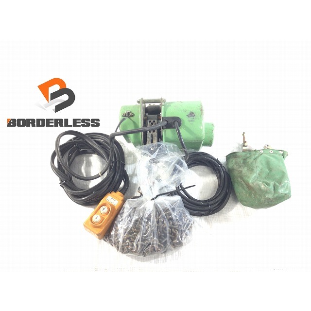 ☆中古品☆HITACHI 日立産機 100V 450kg ミニモートルブロック 1 ☆中古品☆HITACHI 日立産機 100V 450kg ミニモートルブロック 1