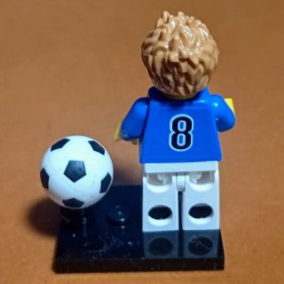 レゴ(Lego)のレゴ★サッカー 日本代表（サムライブルー）選手 背番号8 オリジナル 激レア(キャラクターグッズ)