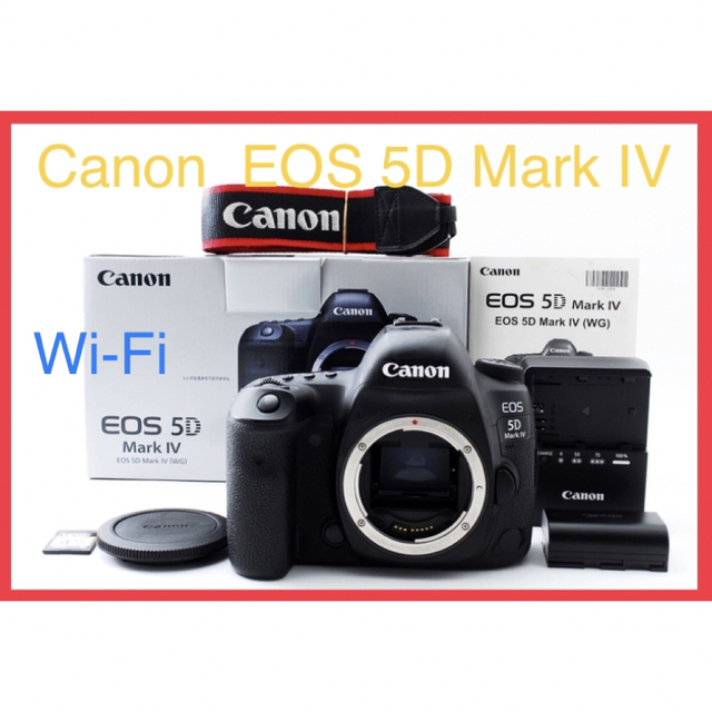 Canon  極美品 キャノン5D Mark IV ボディ保証あり