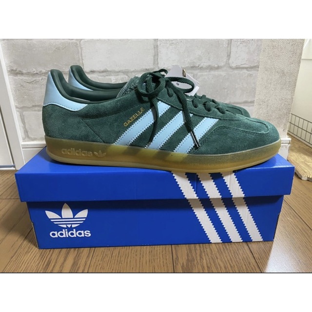 adidas(アディダス)の27.5cm adidas Gazelle Indoor Green 新品未使用 メンズの靴/シューズ(スニーカー)の商品写真