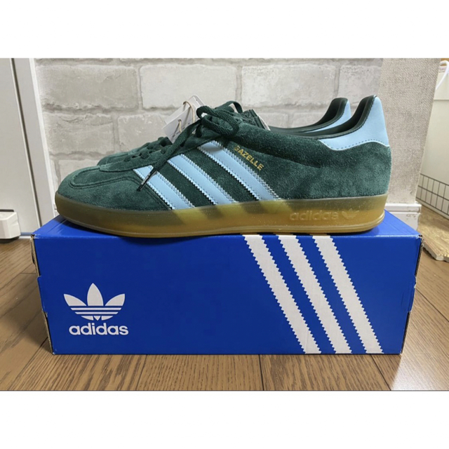 adidas(アディダス)の27.5cm adidas Gazelle Indoor Green 新品未使用 メンズの靴/シューズ(スニーカー)の商品写真