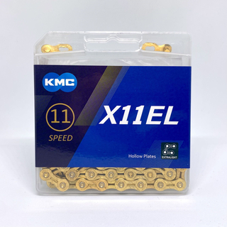 ケーエムシー(KMC)のKMC X11EL チェーン ゴールド(パーツ)