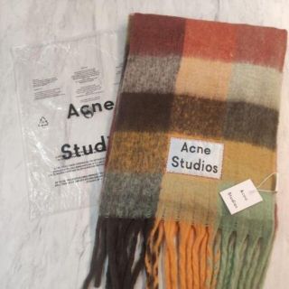 新品本物購入 新品未使用 Acne Studios アクネストゥディオズ マフラー