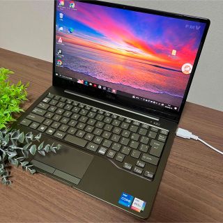 フジツウ(富士通)のLIFEBOOK カーキ　CH90/E3(ノートPC)