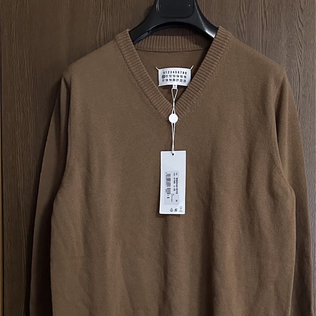 S新品 メゾン マルジェラ ロング ファイン ニット セーター キャメル