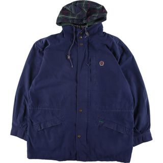 トミーヒルフィガー(TOMMY HILFIGER)の古着 90年代 トミーヒルフィガー TOMMY HILFIGER コットンパーカー メンズXL ヴィンテージ /eaa314344(その他)