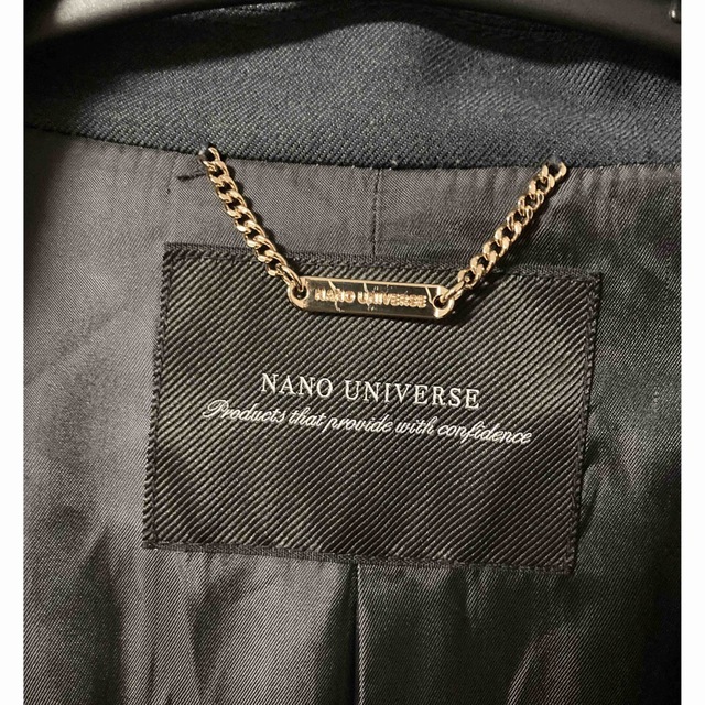 nano・universe(ナノユニバース)の【nano universe】メンズ ロングコート レディースのジャケット/アウター(ロングコート)の商品写真