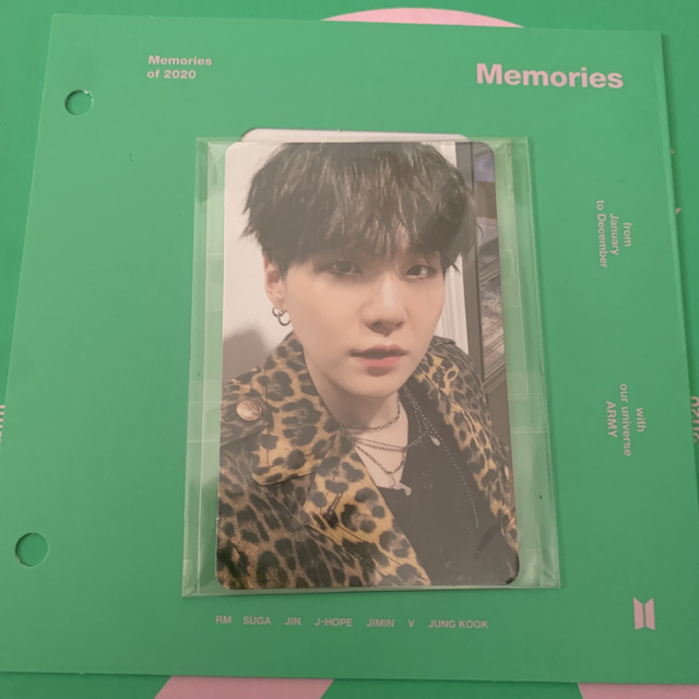 BTS memories 2020 BluRay ユンギ トレカ 最終値下げ