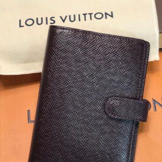 ルイヴィトン(LOUIS VUITTON)のルイヴィトン  手帳 R20416 アジェンダPM タイガ・レザー CA0958(手帳)