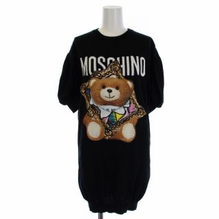 MOSCHINO - 【新品】MOSCHINO モスキーノ ロゴ Tシャツワンピース