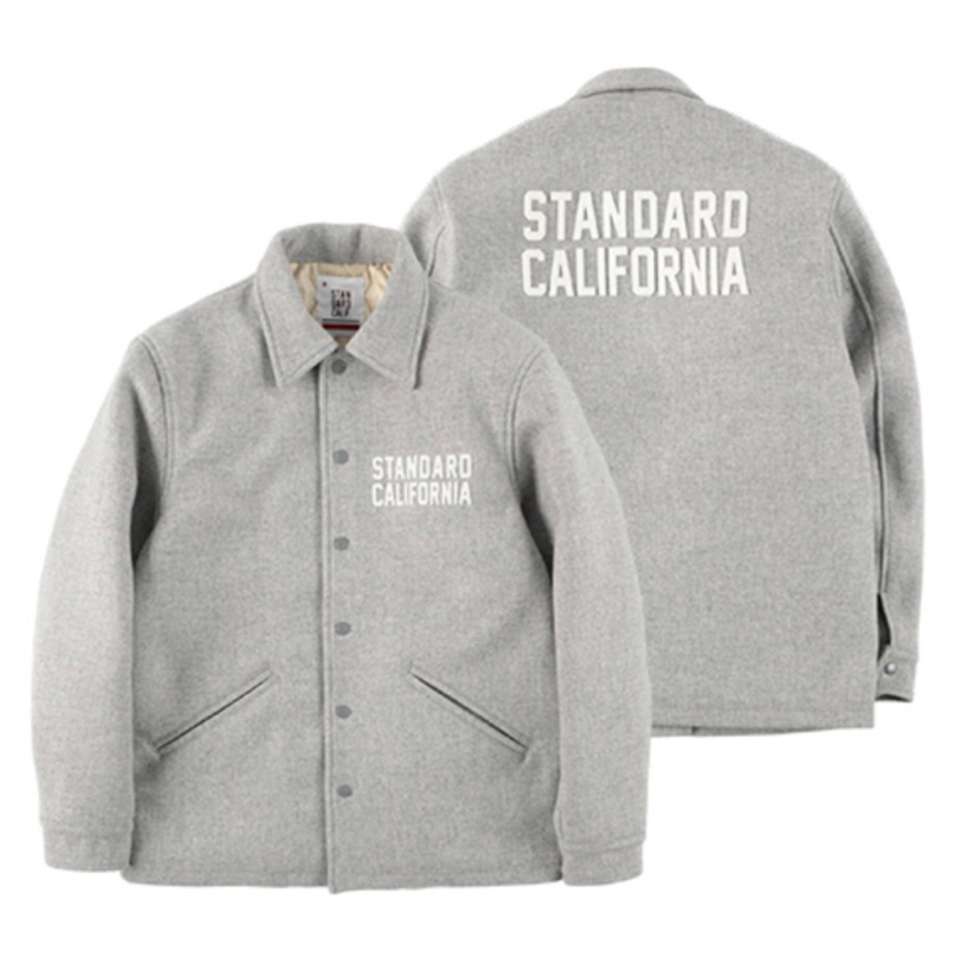 スタンダードカリフォルニア SD Varsity Jacket Gray (M) 贅沢品