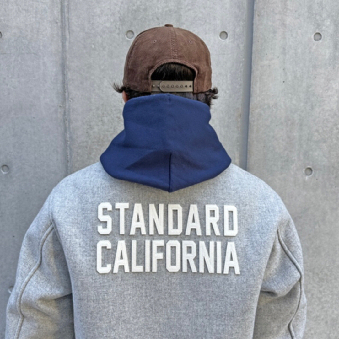 スタンダードカリフォルニア SD Varsity Jacket Gray (M)