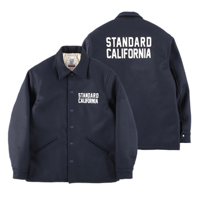 スタンダードカリフォルニア SD Varsity Jacket Navy (M)