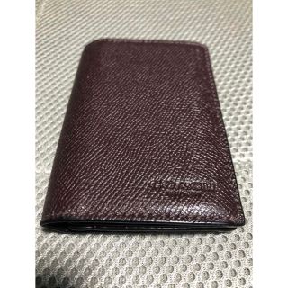 コーチ(COACH)のCOACH コーチ 名刺入れ カードケース 茶色(名刺入れ/定期入れ)