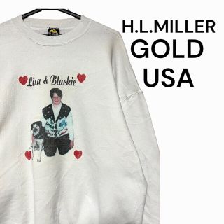 XL スウェット　トレーナー　古着　USA HLMilerGold(スウェット)