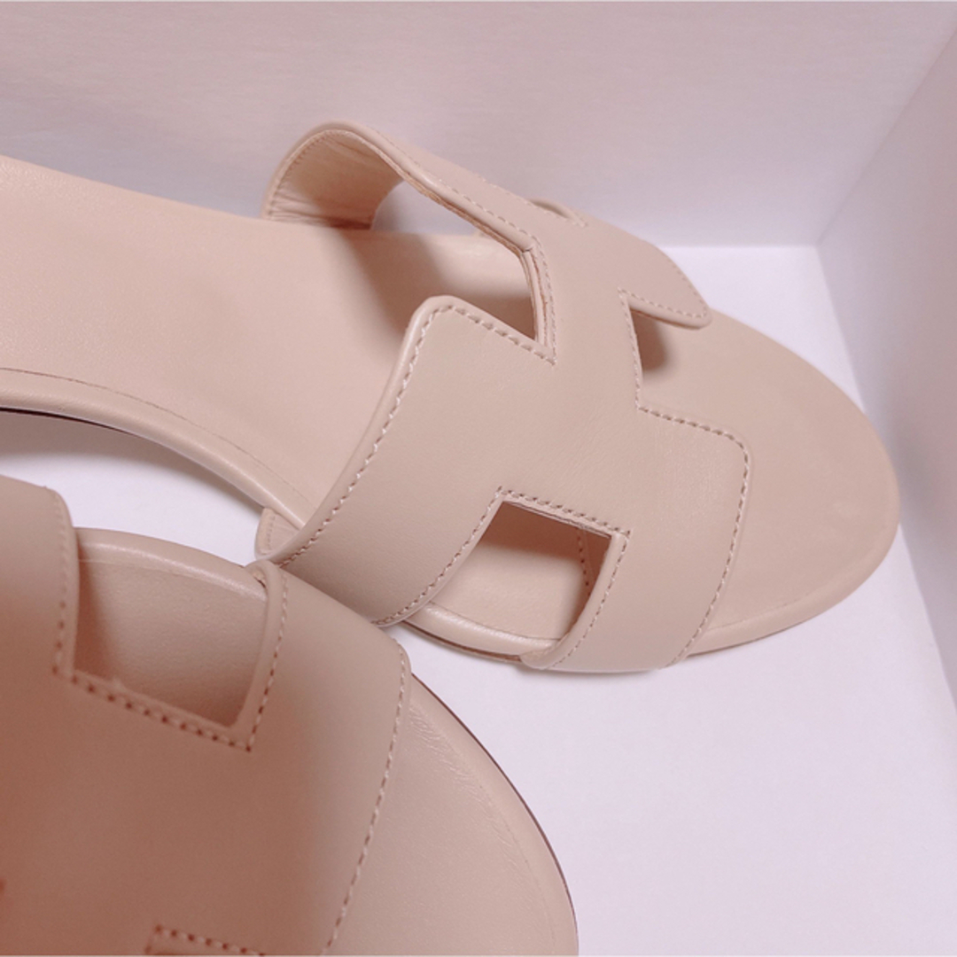 Hermes - HERMESエルメスサンダル オアジス ベージュ・ヌード36.5 23.5 Hermes - HERMESエルメスサンダル オアジス ベージュ・ヌード36.5 23.5
