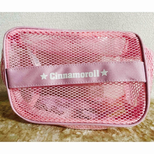 シナモロール - ☆新品 シナモンロール メッシュ付き ビニールバッグの
