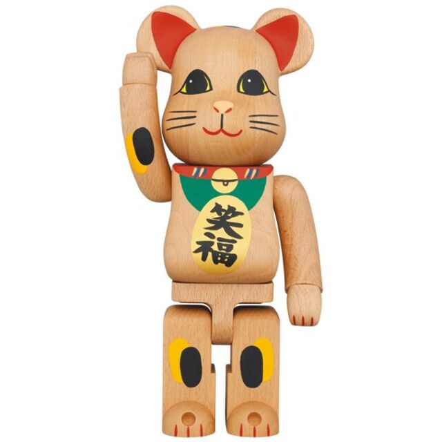 BE@RBRICK カリモク 招き猫 四 400％ エンタメ/ホビーのフィギュア(その他)の商品写真