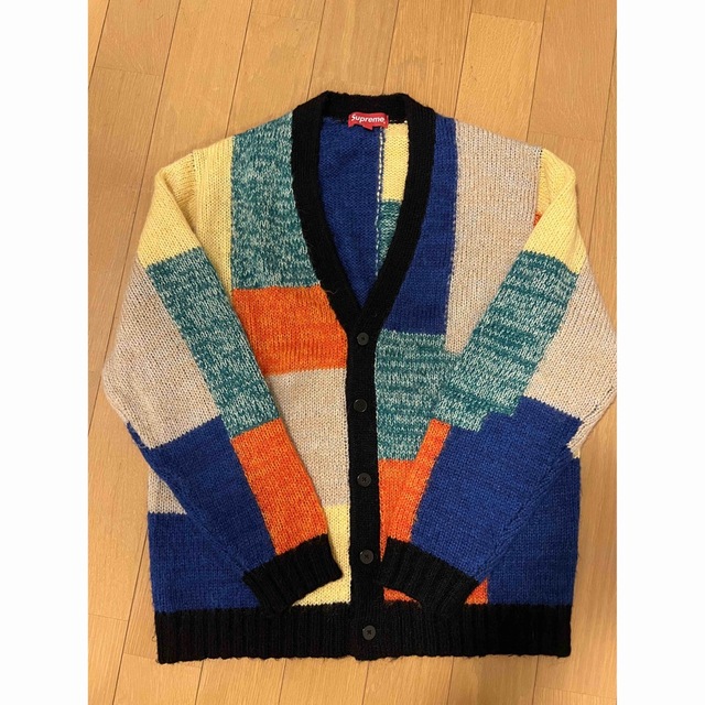 Supreme(シュプリーム)のSupreme Patchwork Mohair Cardigan  メンズのトップス(カーディガン)の商品写真