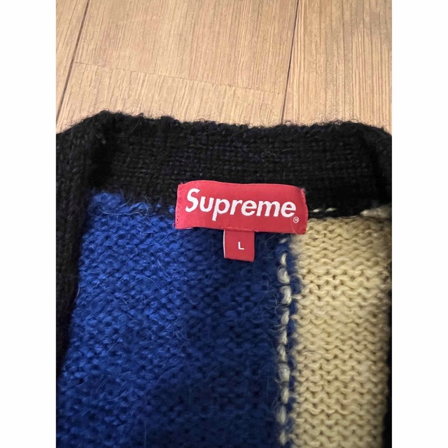 Supreme(シュプリーム)のSupreme Patchwork Mohair Cardigan  メンズのトップス(カーディガン)の商品写真