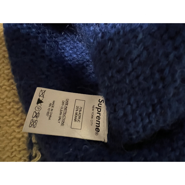 Supreme(シュプリーム)のSupreme Patchwork Mohair Cardigan  メンズのトップス(カーディガン)の商品写真