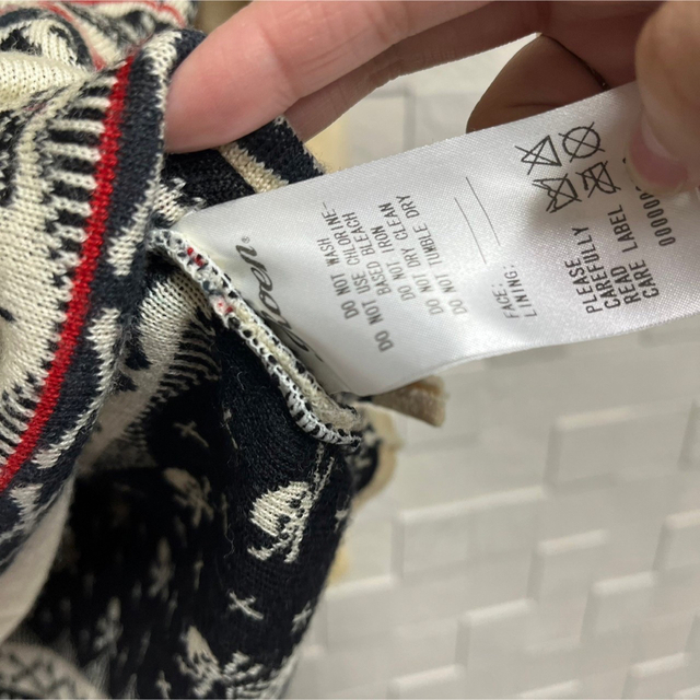 美品 ROEN ロエン 骸骨 ニット セーター ガイコツ トップス