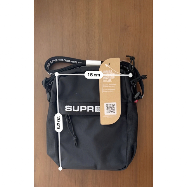supreme Shoulder Bag ショルダーバッグ　ブラック　22 fw