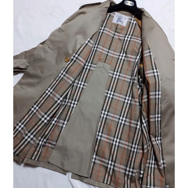 極美品☆バーバリーズ Burberrys'トレンチコート XL相当 カーキ 【SALE