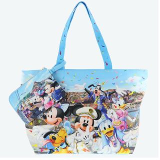 ディズニー(Disney)の★DISNEY RESORT　新品タグ付き　ミニポーチ付き　トートバッグ(メイクボックス)