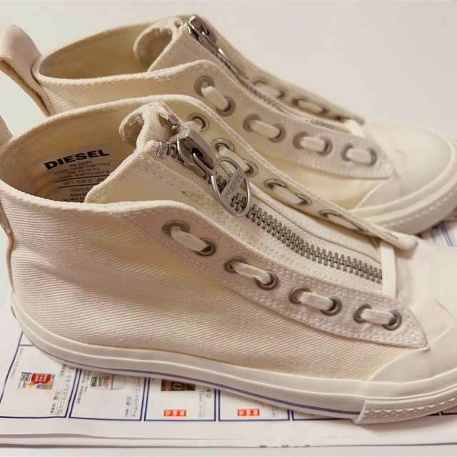 鑑定済み】DIESEL ブランド レディーススニーカー Y02825 純正 gyro