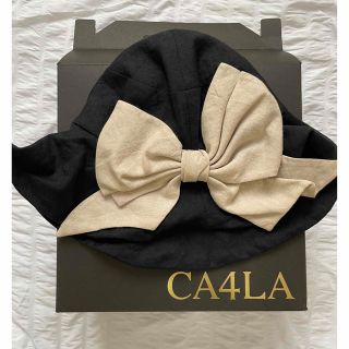 カシラ(CA4LA)のCA4LA【即納】カシラ ハット 折り畳み 持ち運び UVカット 黒 (ハット)