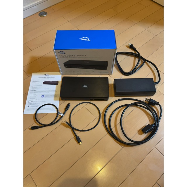 スマホ/家電/カメラOWC Thunderbolt３ pro dock おまけあり