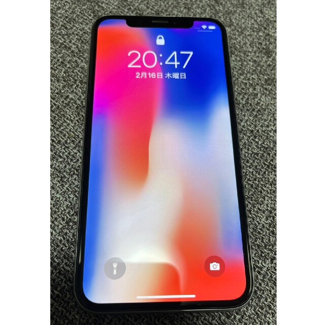 iPhone X Silver 256GB 　SIMロックなし