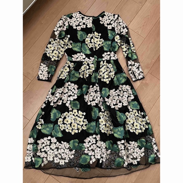 chestyチェスティ フラワーレースドレス 紫陽花ワンピースサイズ1 chestyチェスティ フラワーレースドレス 紫陽花ワンピースサイズ1