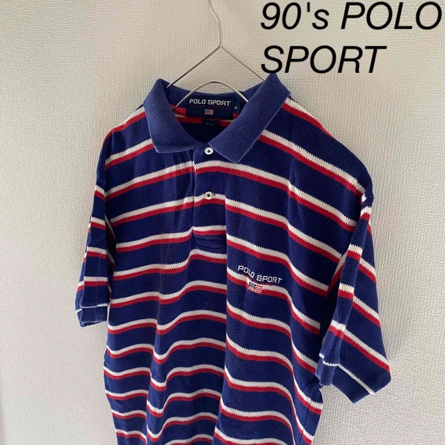 90sPOLOSPORTラガーシャツ