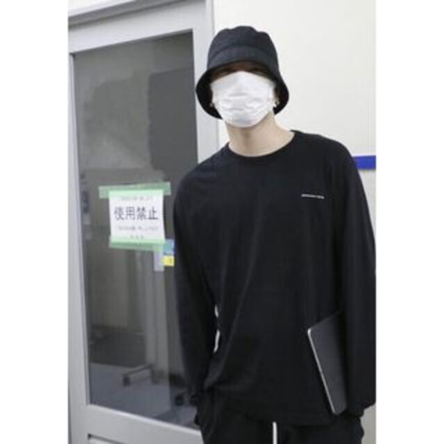 登坂広臣 着用 Alexander wang ロンT L サイズ ブラック 美品 おトク