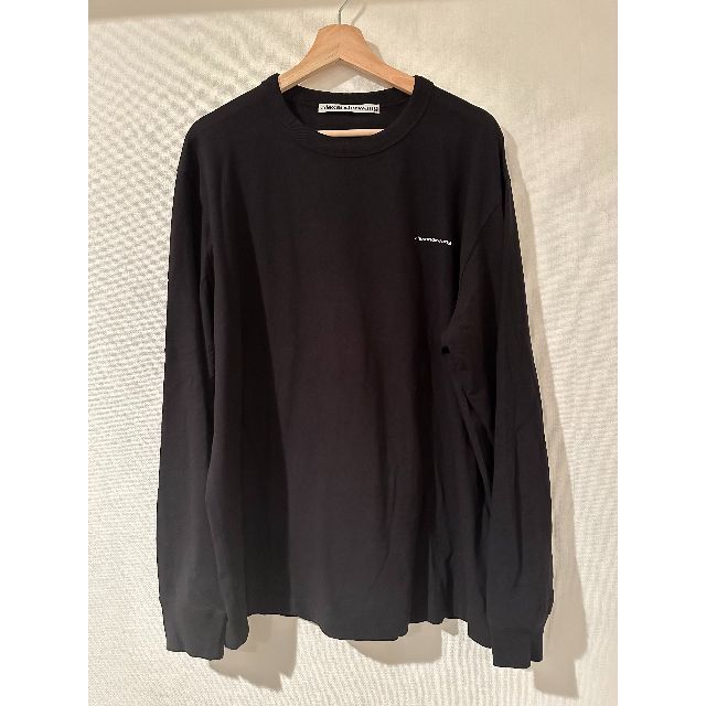 登坂広臣 着用 Alexander wang ロンT L サイズ ブラック 美品 おトク