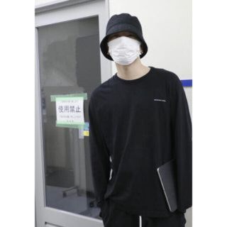 AlexanderWang アレキサンダーワントップスハイネックロングTシャツ黒